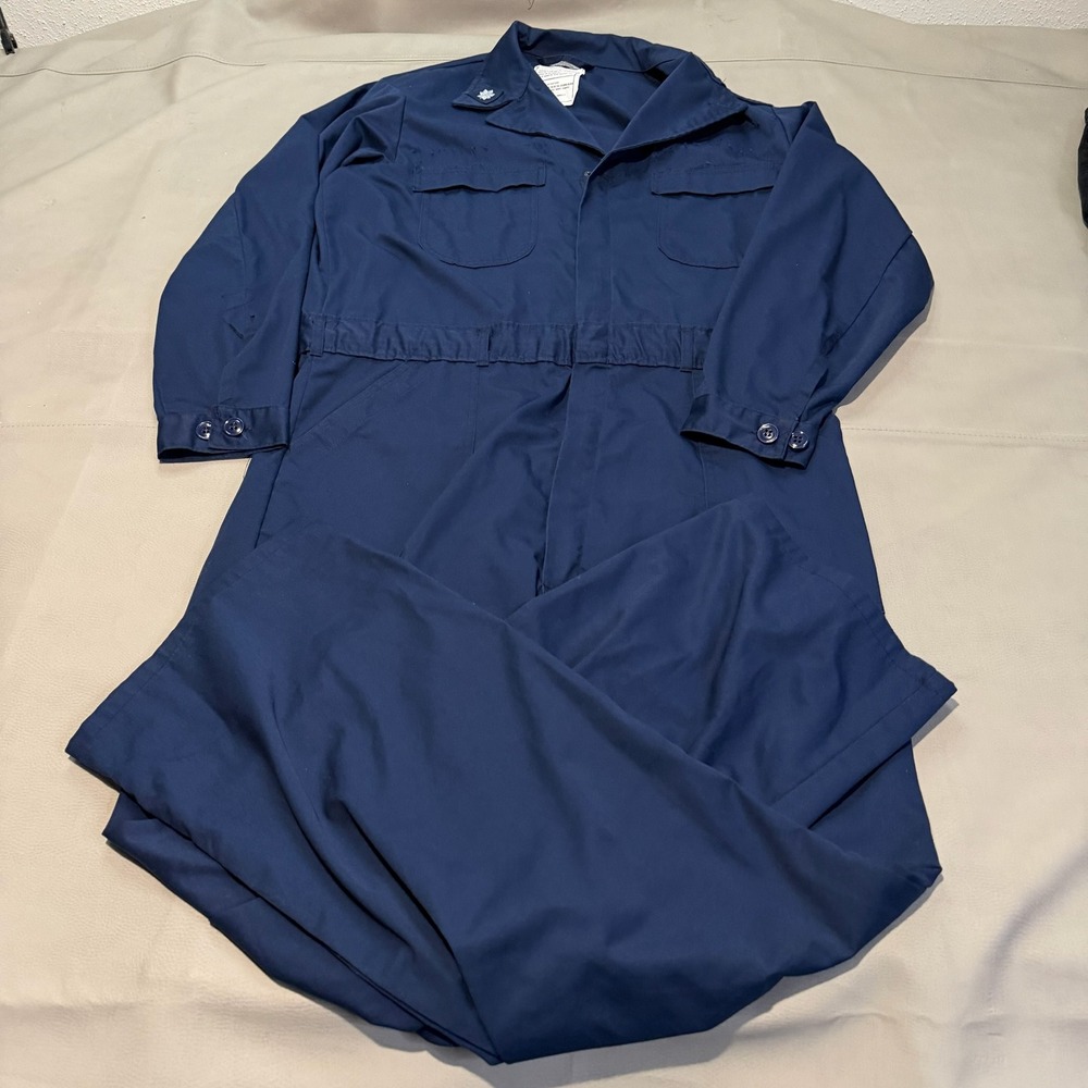 US Navy Utility Blue Shipboard Coverall Crown Industries 48Long SP0100-98-C-0331